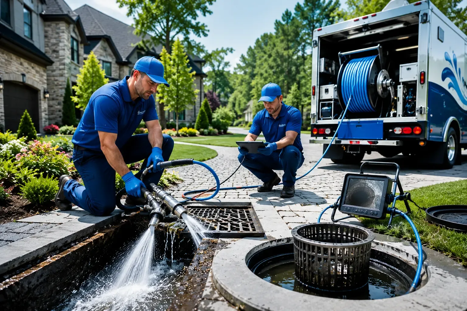 Local outdoor drain cleaning professionals in Columbus, NE