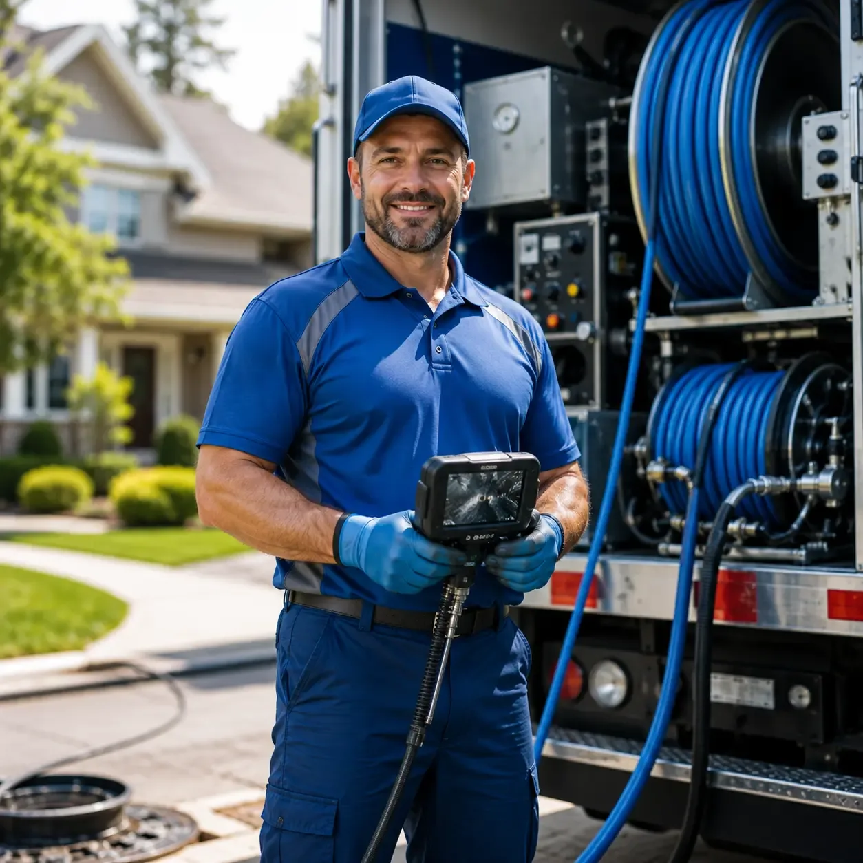 Local outdoor drain cleaning specialists in Columbus, NE
